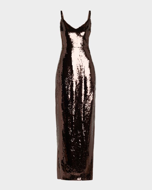 Karma Sequined Maxi Dress